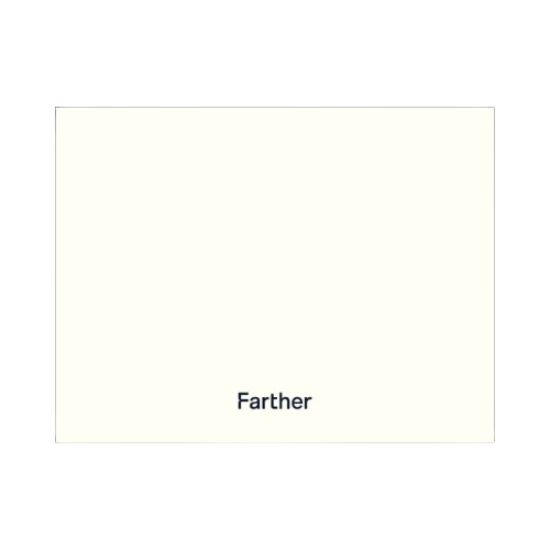 1pc-PostCard - Standard Farther logo Farther