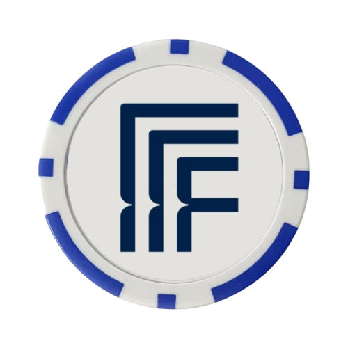 Poker chip markers - Blue 2023