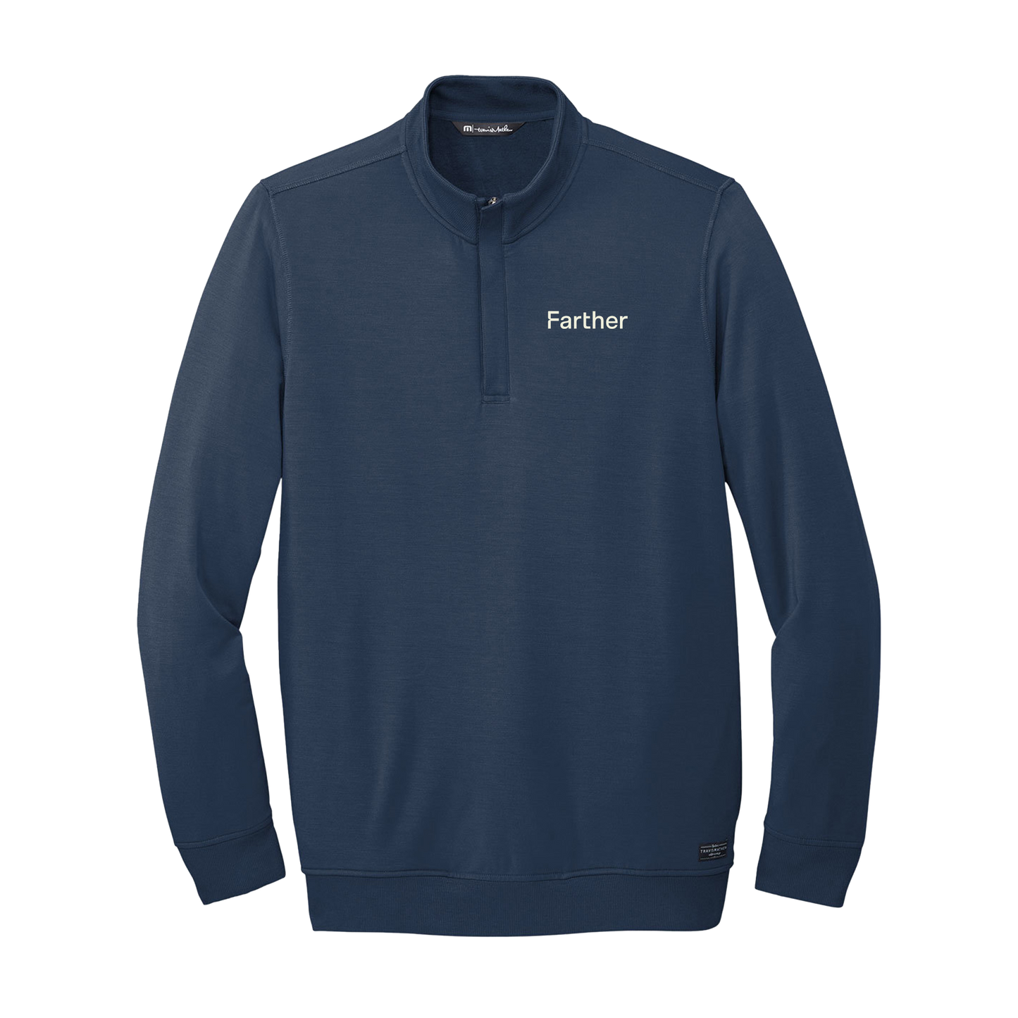 TravisMathew Newport 1/4-Zip Fleece - Blue Nights