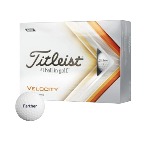 Titleist Velocity Golf balls (1 sleeve - 3 balls)