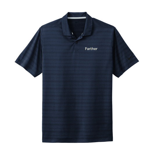 Nike Dri-FIT Vapor Jacquard Polo - Navy