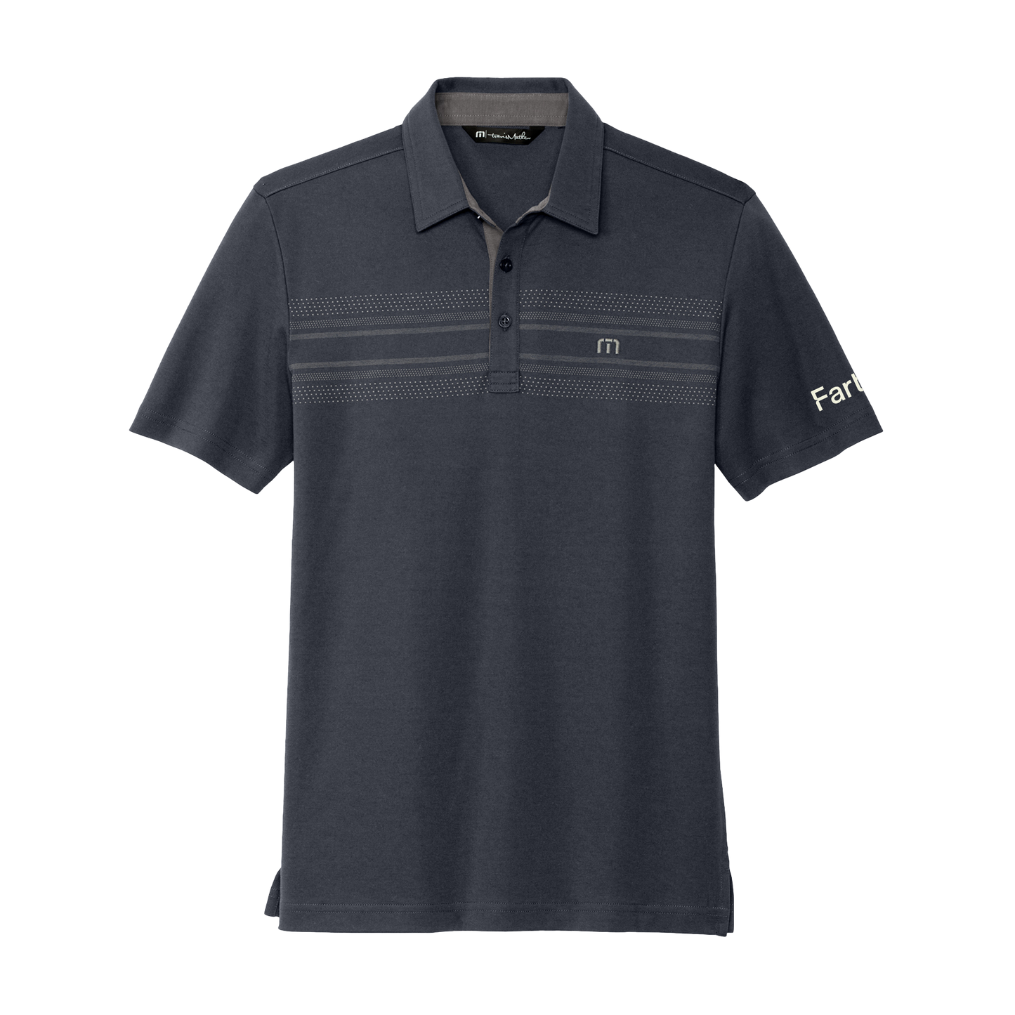 TravisMathew Monterey Chest Stripe Polo - Blue Nights