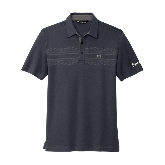 TravisMathew Monterey Chest Stripe Polo - Blue Nights