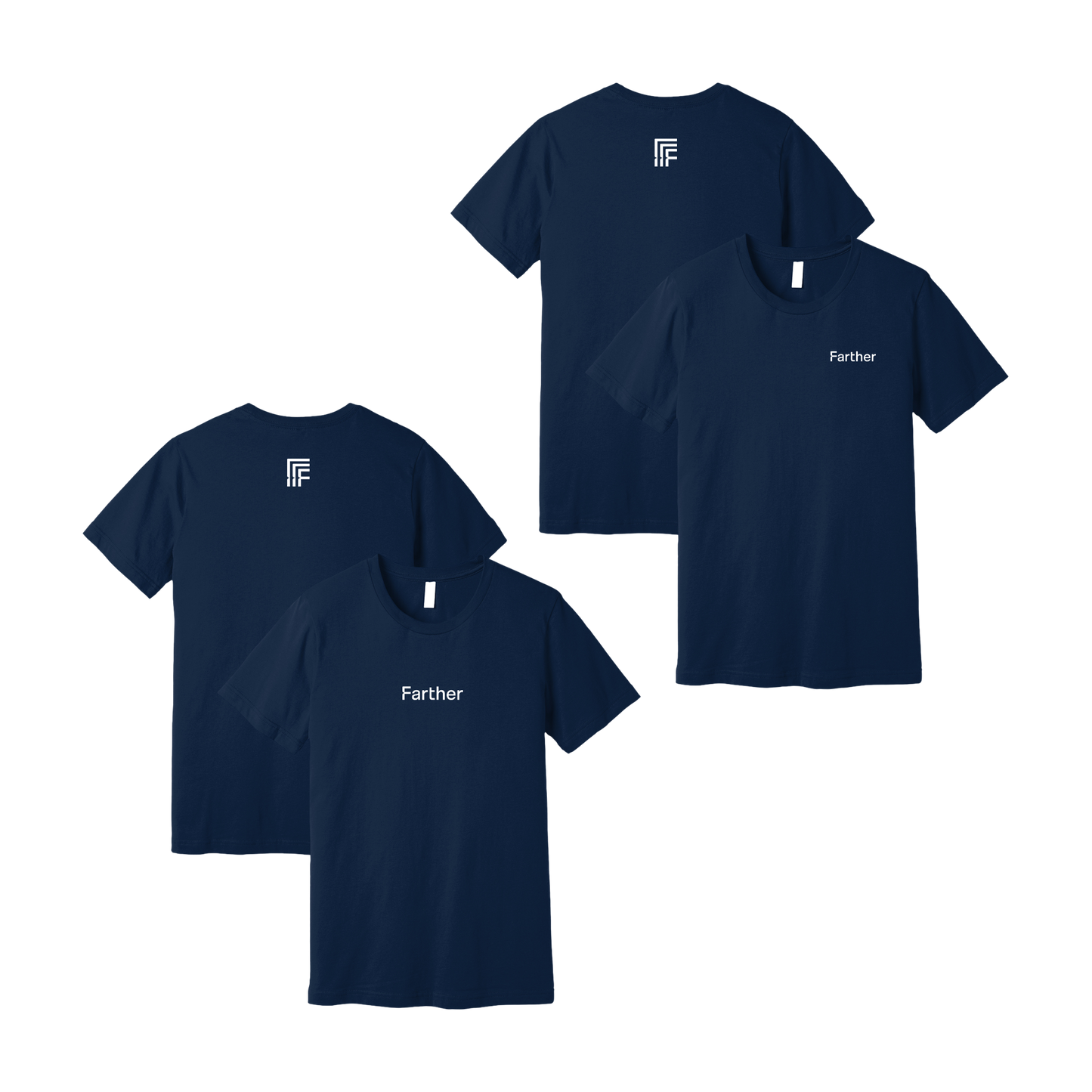 Unisex Jersey Short Sleeve Tee - Navy