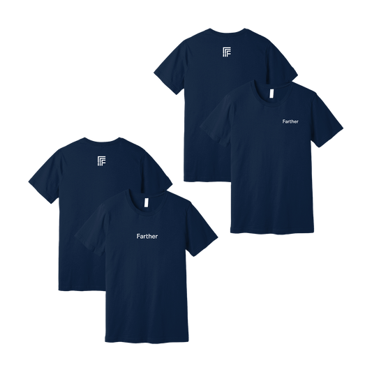 Unisex Jersey Short Sleeve Tee - Navy