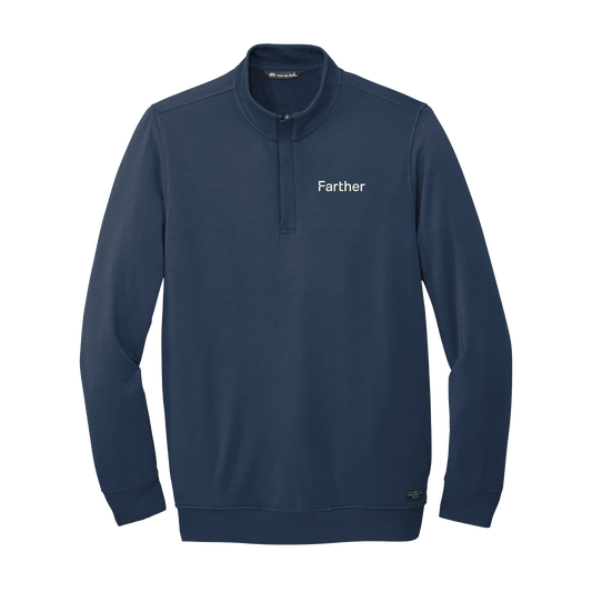 TravisMathew Newport 1/4-Zip Fleece - Blue Nights